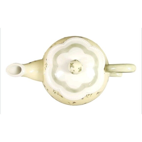 Vintage Devonshire Teapot Place Woodsong Demdaco 2002 Heather Goldminc - Picture 2 of 3